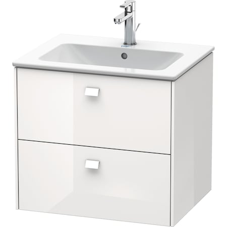 Duravit Brioso Wall-Mounted Vanity Unit White High Gloss BR410102222
